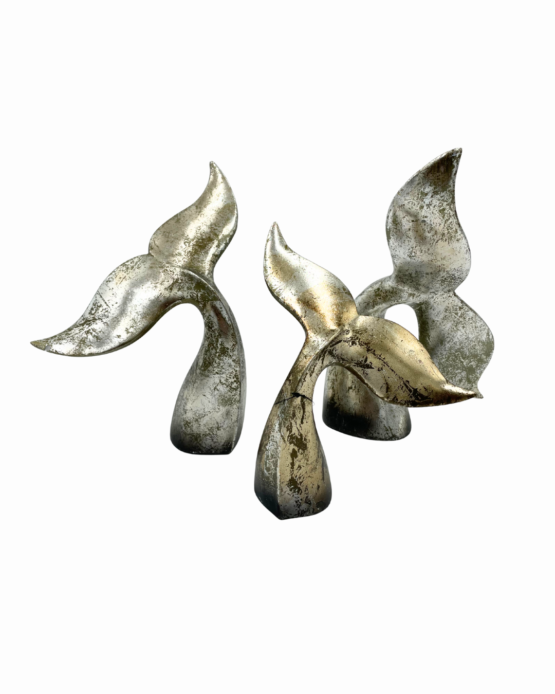 JUEGO COLAS DE BALLENA ORO