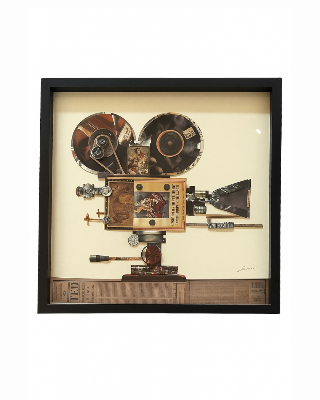 ANTIQUE FILM PROJECTOR