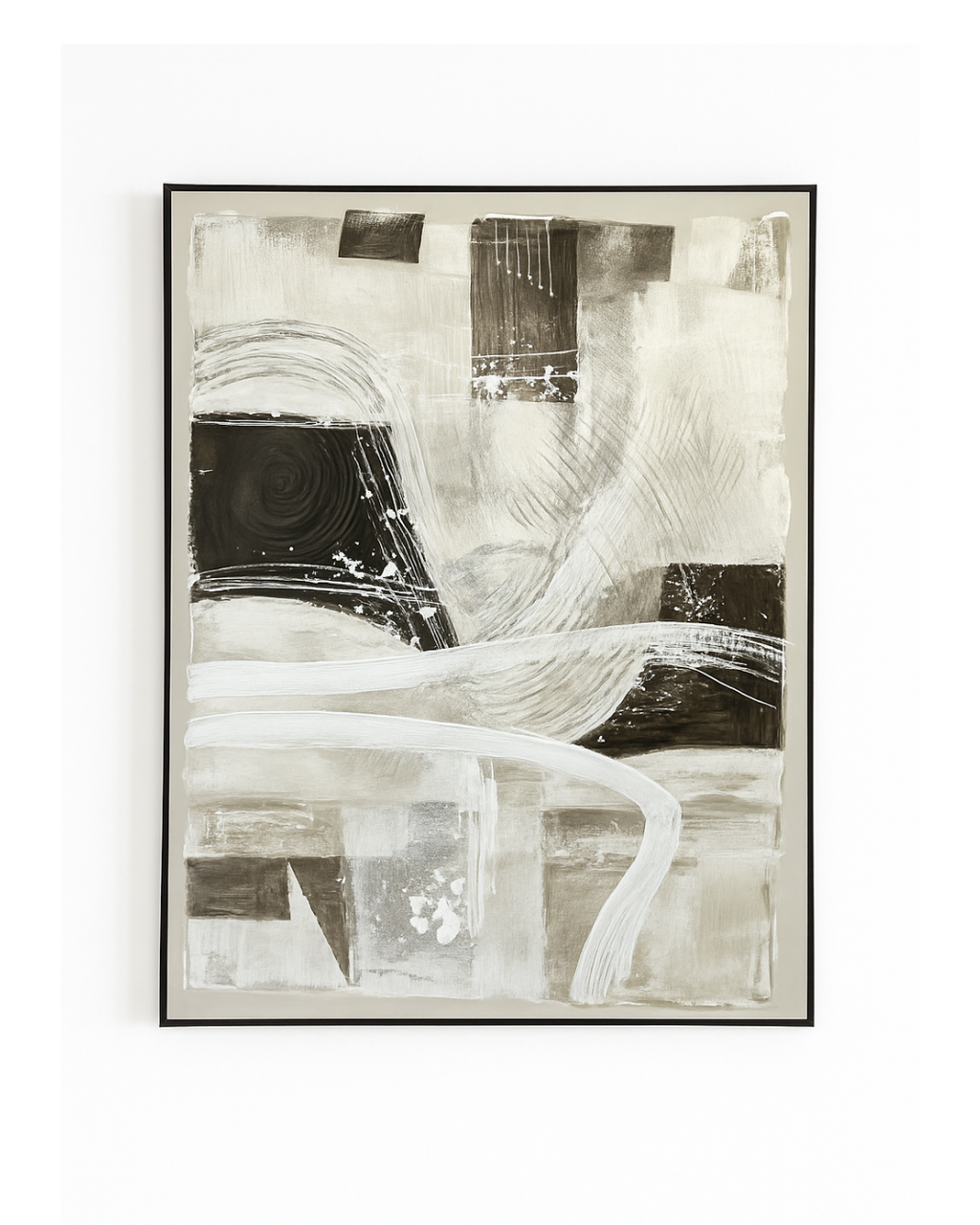 CUADRO LINEAS BLANCO Y NEGRO