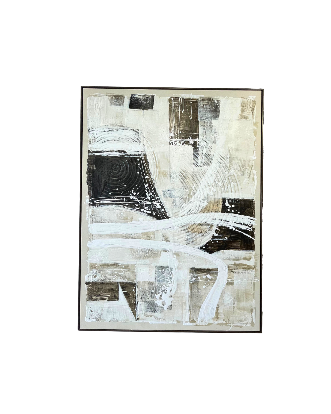 CUADRO LINEAS BLANCO Y NEGRO