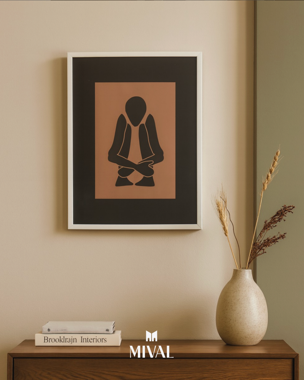 PERSONA DEPRESIVA CAFÉ Y NEGRO