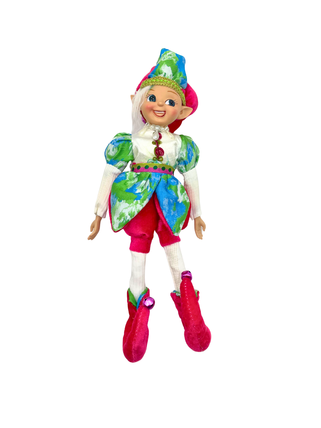 DUENDE FIUCSIA CON VERDE