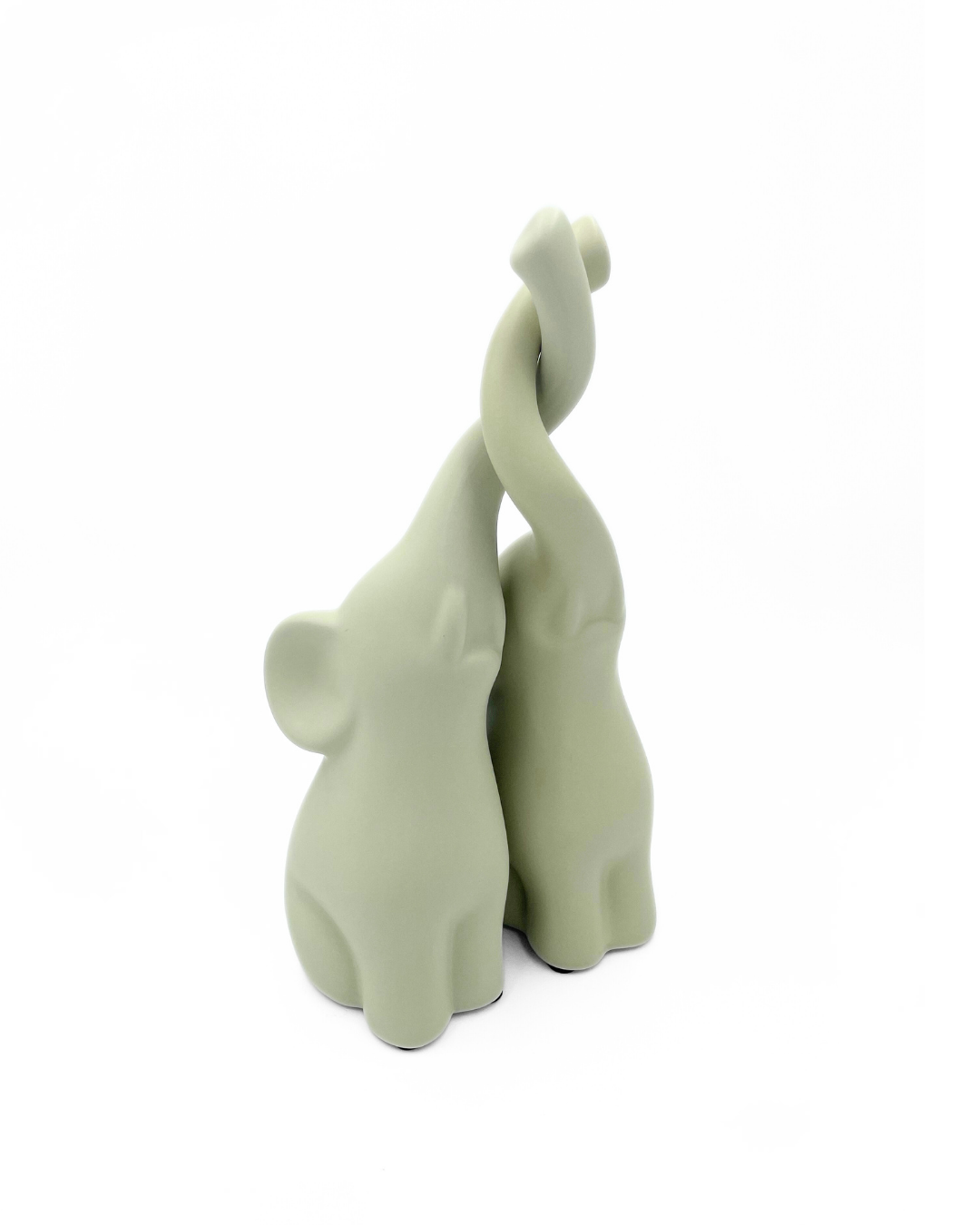 ESCULTURA 2 ELEFANTES CRUZADOS