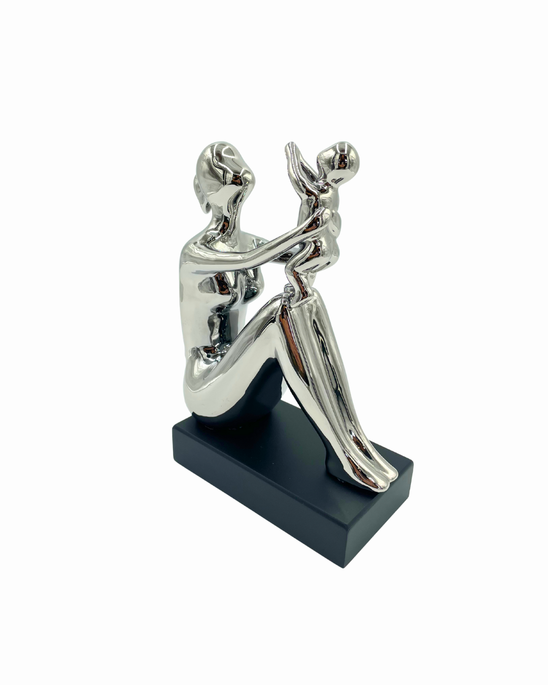 ESCULTURA MUJER CON NIÑO