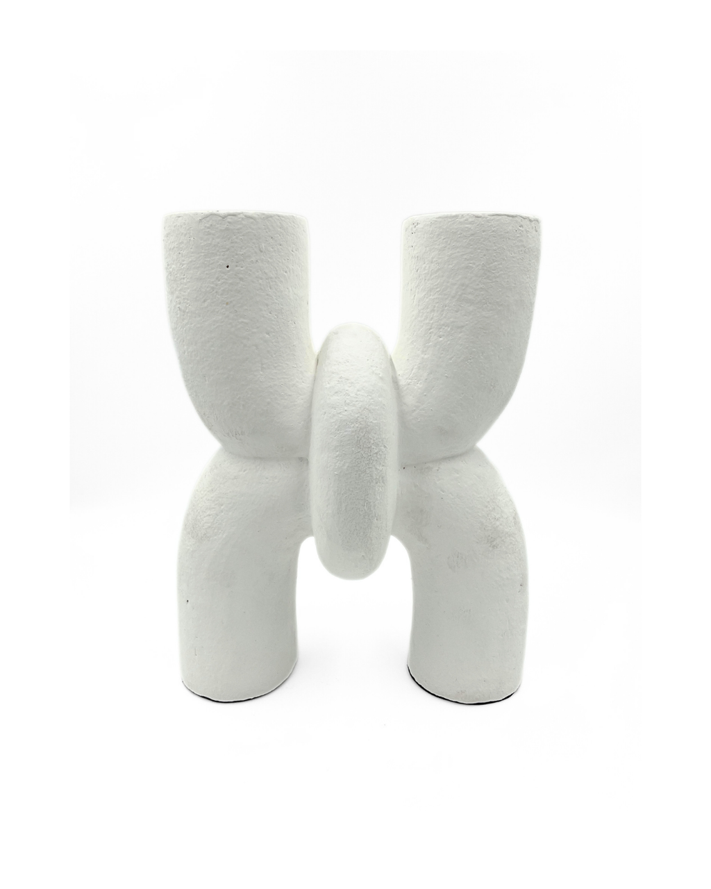 JARRON MODERNO BARRO BLANCO 15