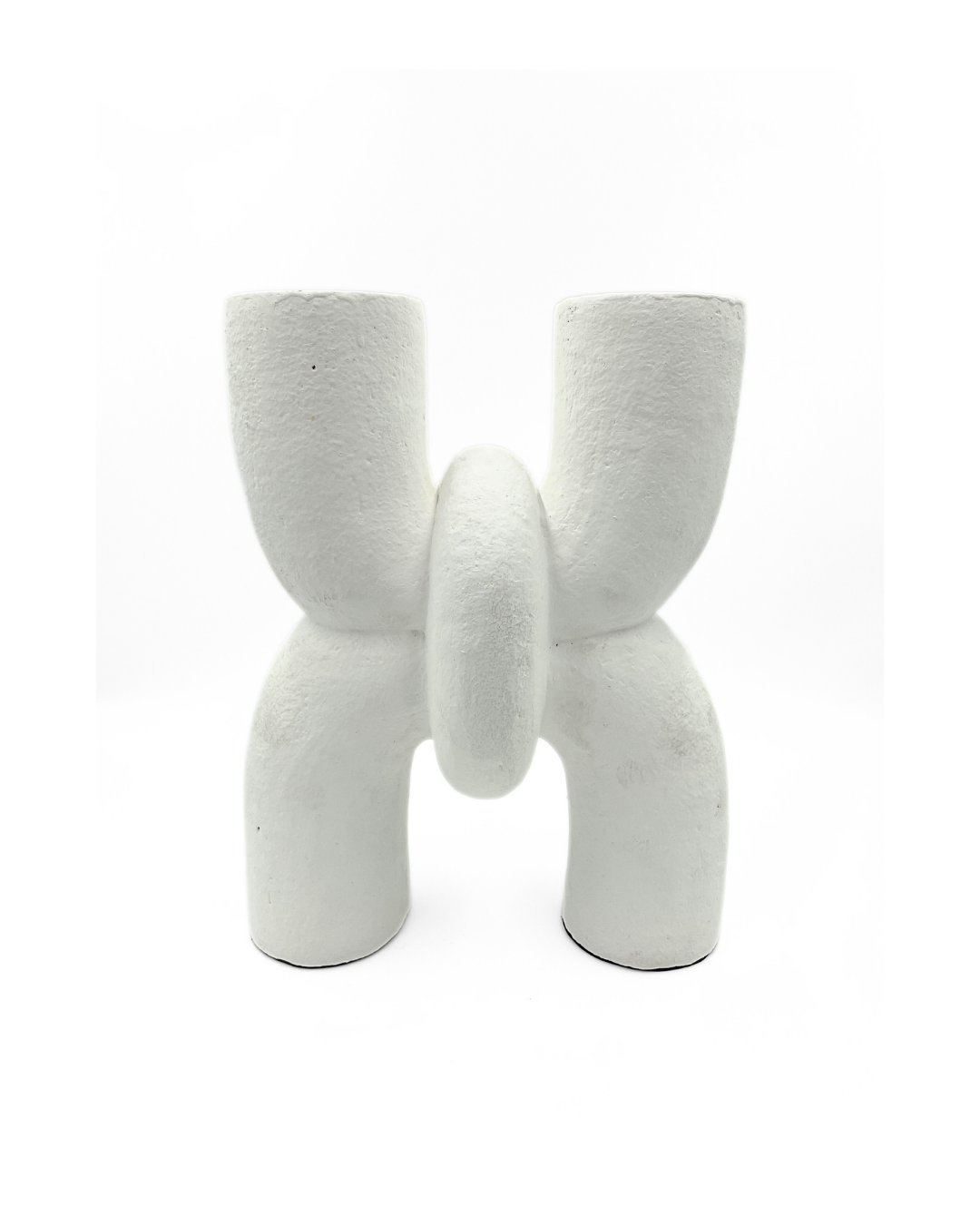 JARRON MODERNO BARRO BLANCO 15