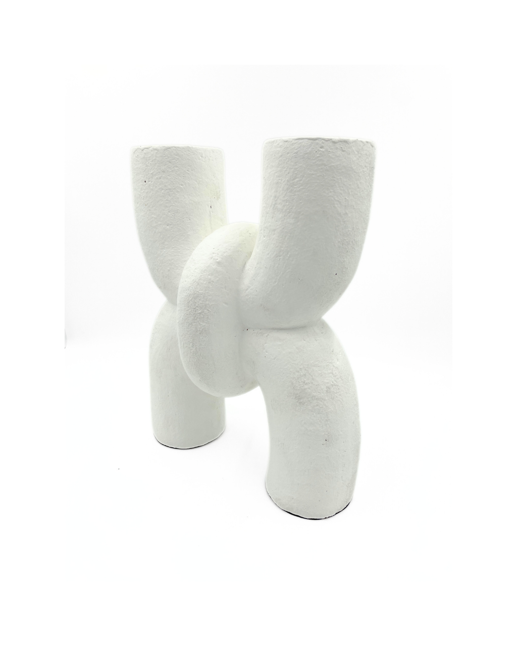 JARRON MODERNO BARRO BLANCO 15