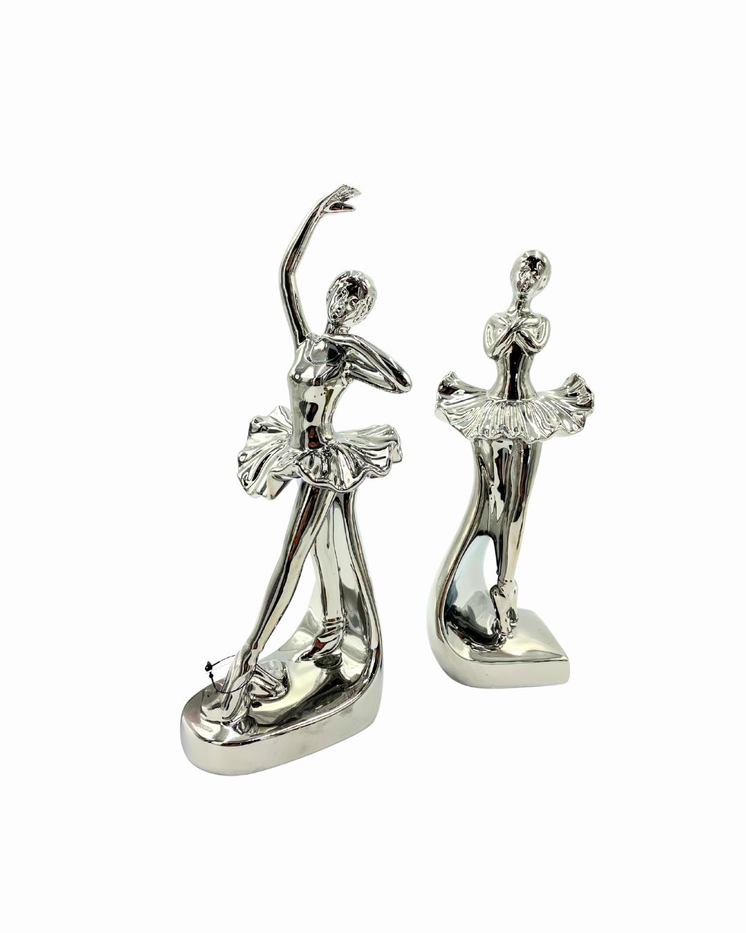 JUEGO DE BAILARINAS PLATA