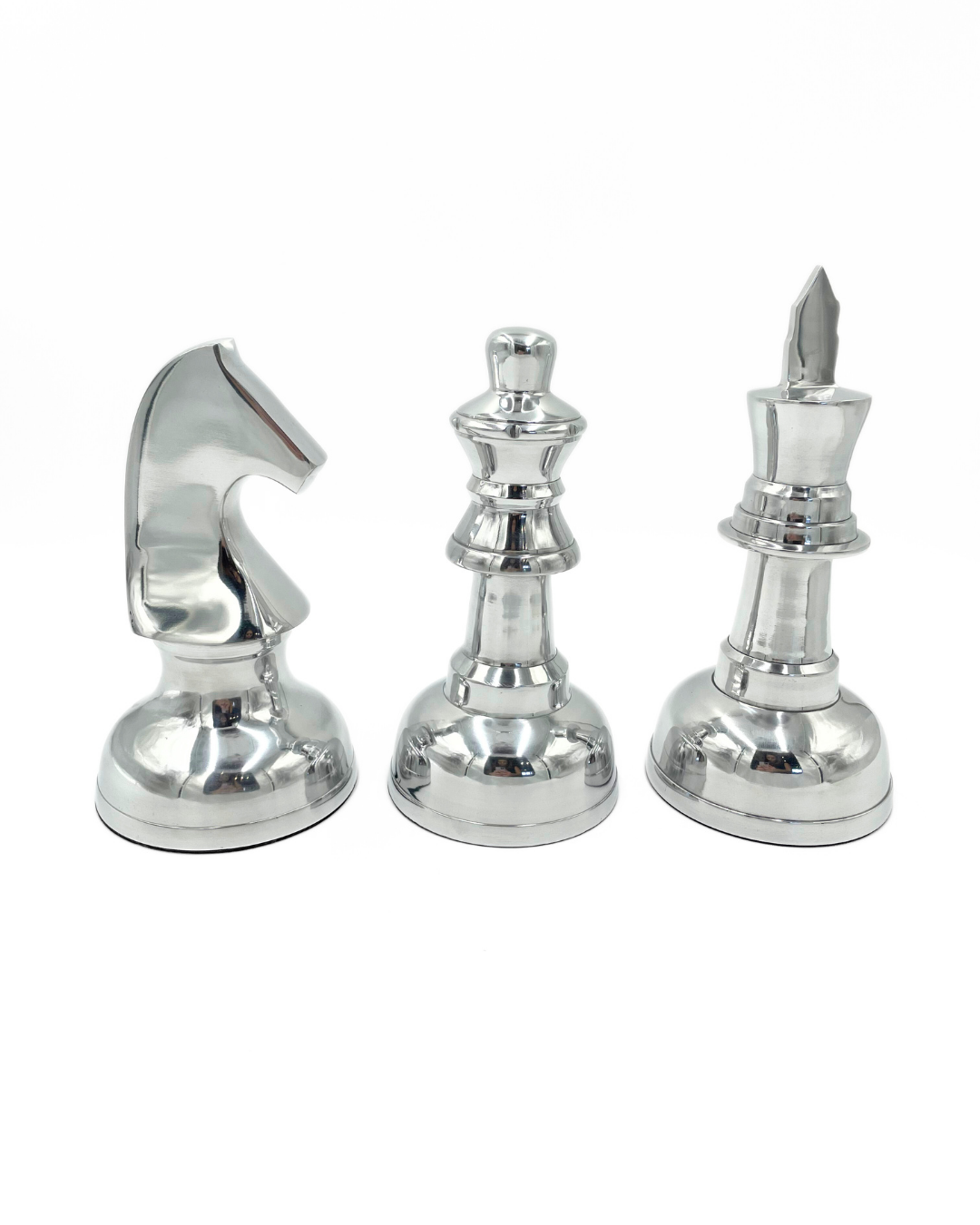 AJEDREZ METAL 3 PZ