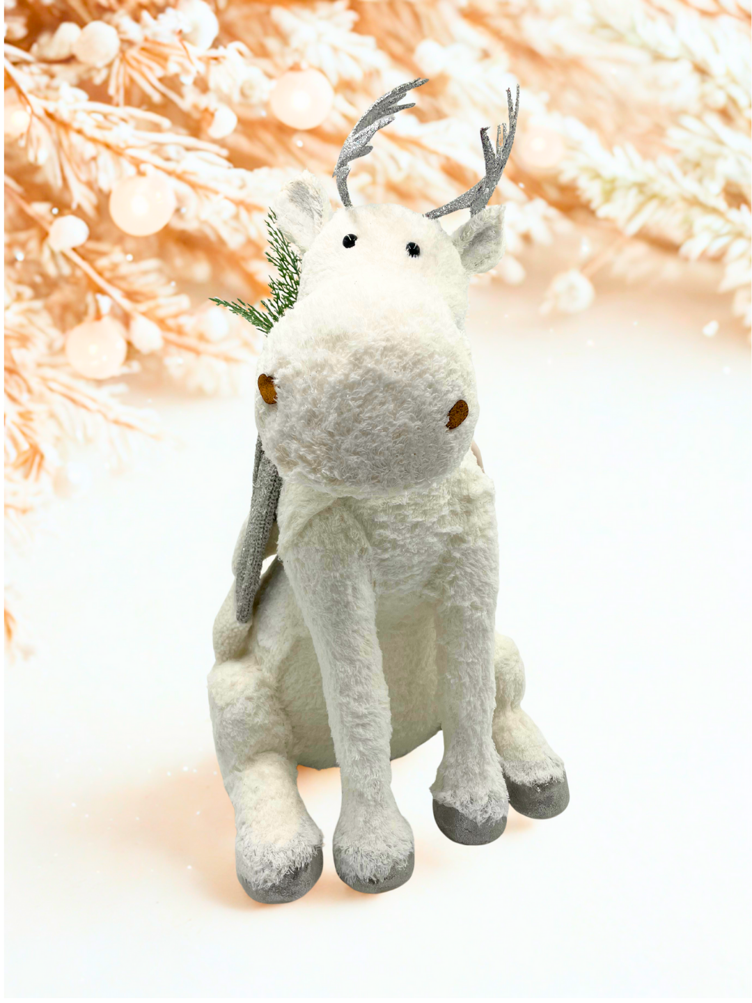 RENO SENTADO GRANDE BLANCO