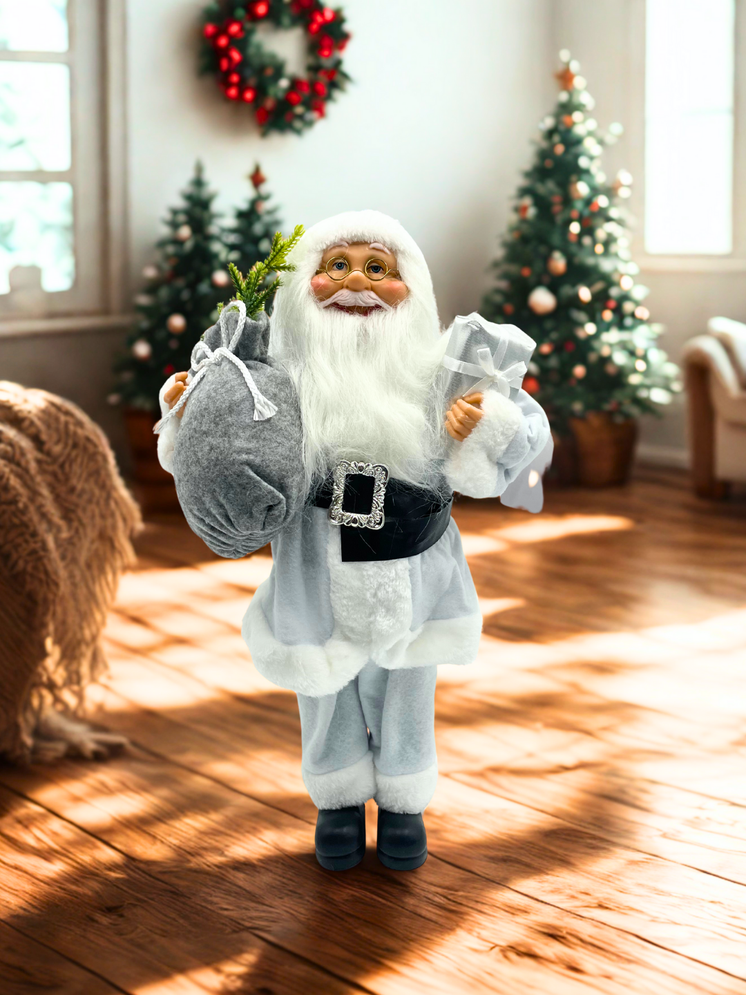 PAPA NOEL TRAJE BLANCO 60