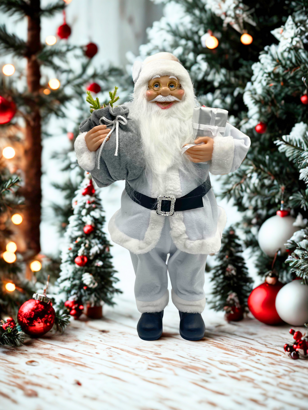 PAPA NOEL TRAJE BLANCO 45