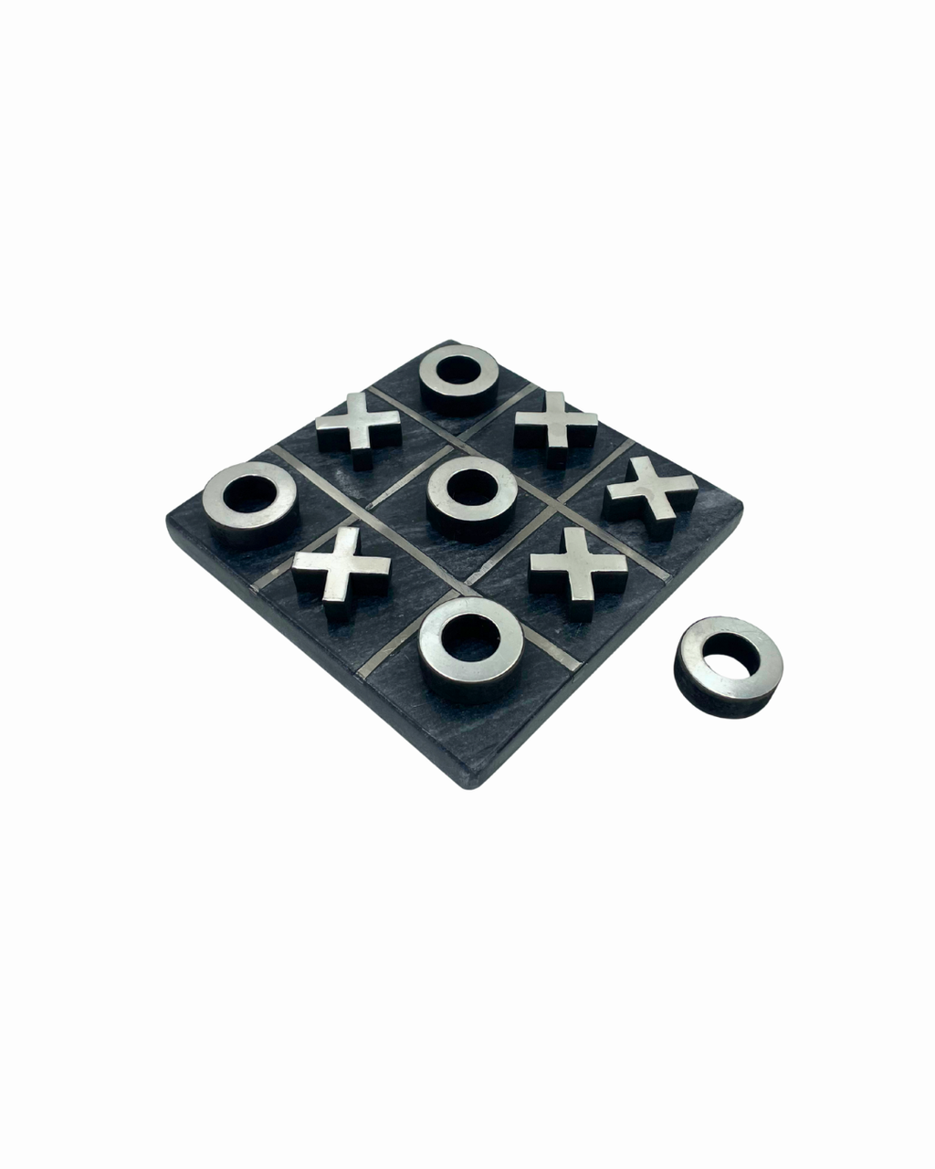 TIC TAC TOE NEGRO CON BLANCO